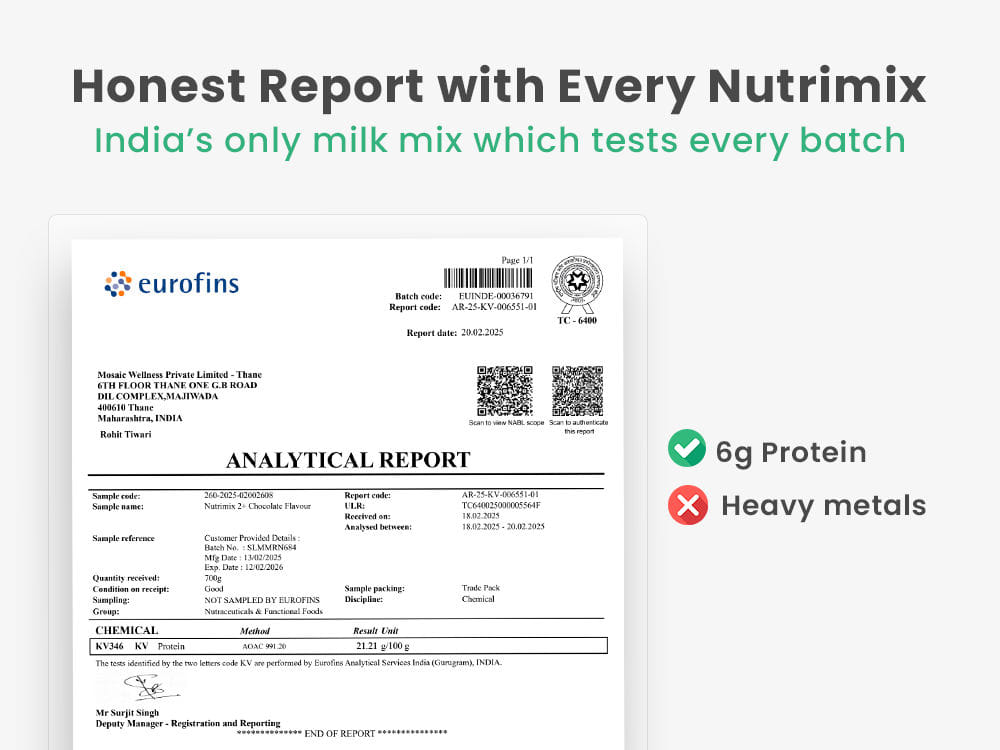 Nutrimix Chocolate Nutrition Powder (350g)