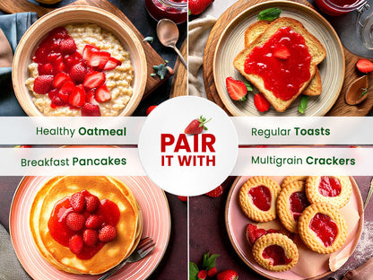 Strawberry Honey Jam 250g