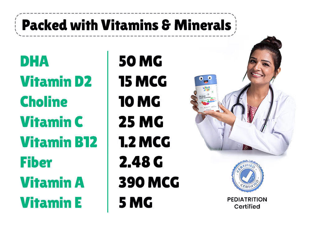 DHA Omega3 Brain Gummies 2+ (30N)